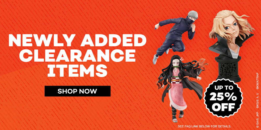  Crunchyroll Clearance Sale - New Items Added
